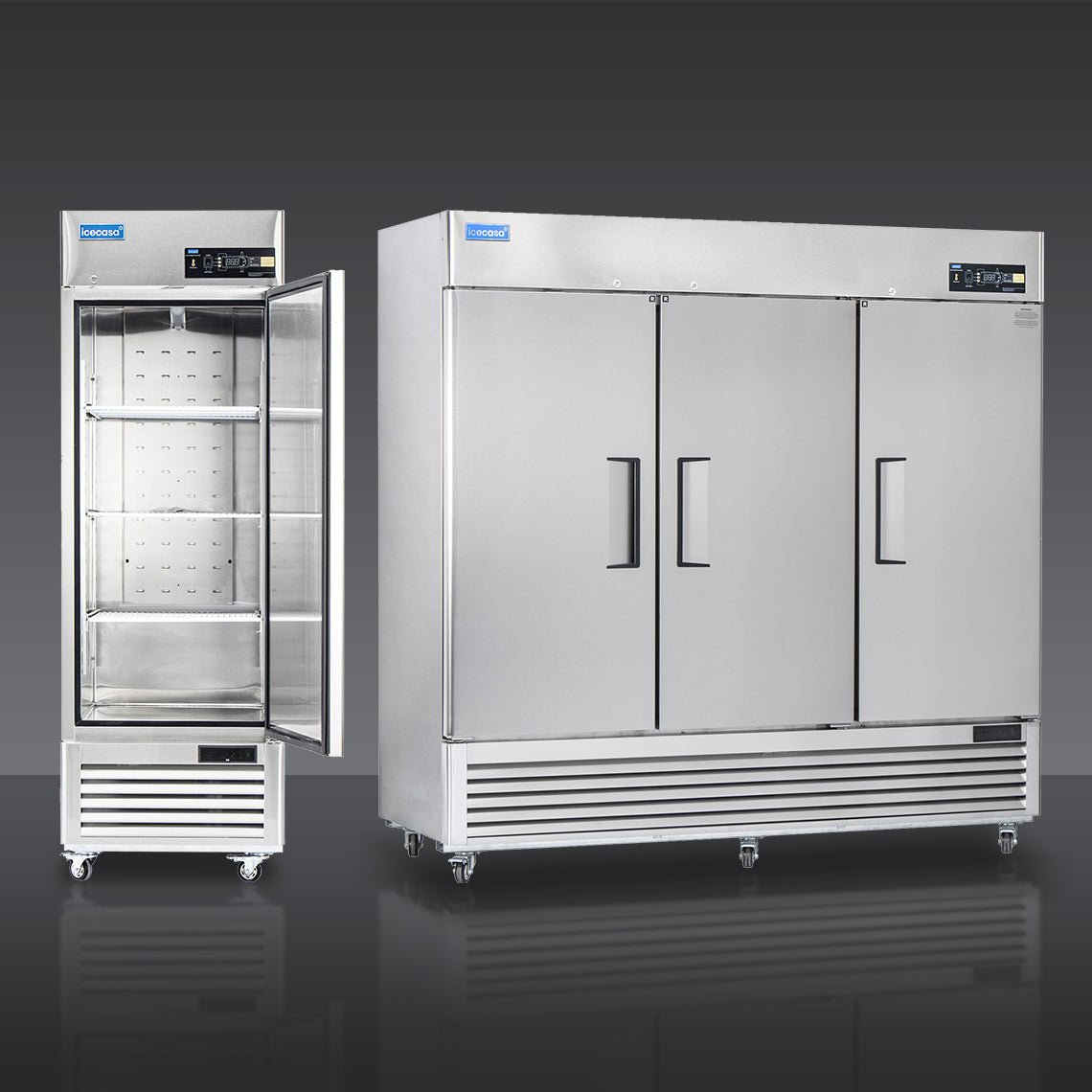 Commercial Reach In Freezers - ICECASA