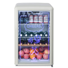 KOOLOTS KJCS-125C Retro Beverage Cooler — alternate view