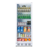 KOOLOTS Commercial 24" Glass Door Reach-In Refrigerator 10.8 Cu.Ft Beverage Display | KSC-280A
