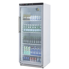 KOOLOTS Commercial 31" Glass Door Reach-In Refrigerator 21.6 Cu.Ft Beverage Display | KR600G
