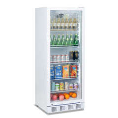 KOOLOTS Commercial 24" Glass Door Reach-In Refrigerator 10.8 Cu.Ft Beverage Display | KSC-280A