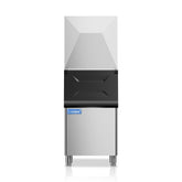 ICECASA Commercial Ice Maker Machine Stainless Steel 400 lbs/24H Ice with 267 lbs Storage