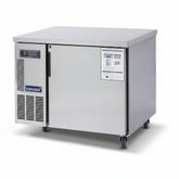 ICECASA Commercial 36" Single Door Worktop Undercounter Freezer Stainless Steel 6 Cu.ft | ICE-90FT