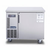 ICECASA Commercial 36" Single Door Worktop Undercounter Refrigerator Stainless Steel 6 Cu.ft | ICE-90RT