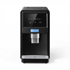 ICECASA Commercial 80 lbs/Day Nugget Ice Maker Countertop Soft Chewable Ice Water Dispenser Touch Screen | SKF-S30JW