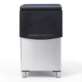 ICECASA Commercial 200 lbs Ice Storage Bin Soft-Close Door Stainless Steel | Restaurant | ICE-B200