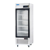 ICECASA Commercial 27" 1 Glass Door Reach-In Beverage Cooler for Restaurant & Bar | ICE-23RG