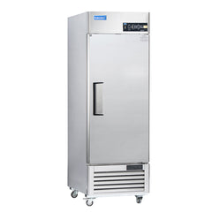 ICECASA 27" Fridge For Commercial, Industrial 1 Door Reach-In Stand Up Commercial Refrigerator, Cooler