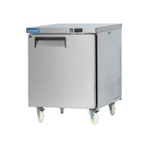 ICECASA 27" Stainless Steel Commercial Undercounter Freezer