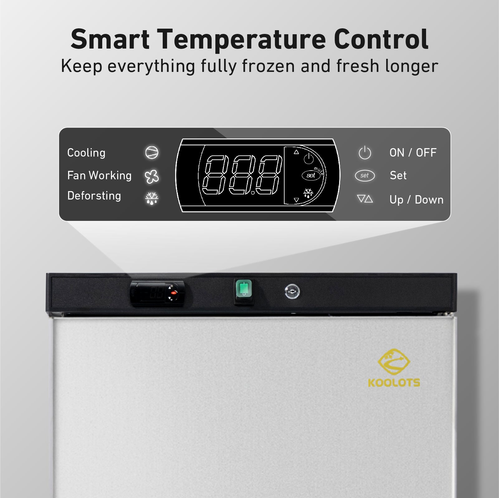 KF400-SS smart temperature control panel