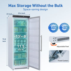 KF400 dimensions and storage capacity