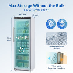 KF400G dimensions and storage capacity