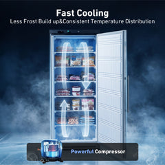 KF600-SS fast cooling and quiet operation