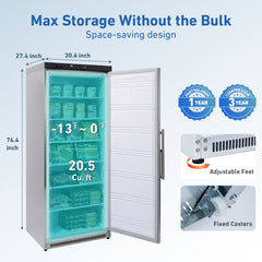 KF600-SS dimensions and storage capacity