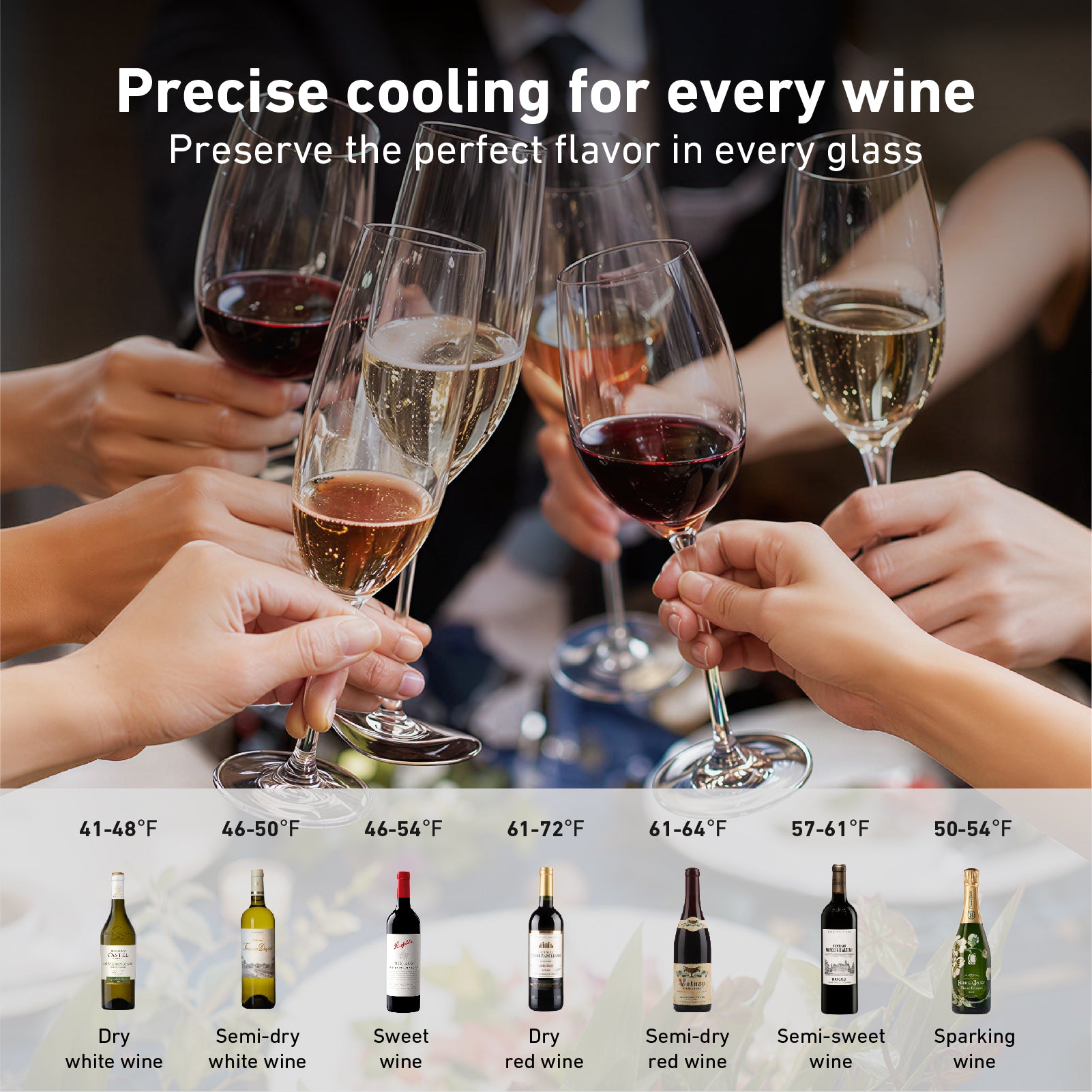 KJCS-164W dual-zone temperature for wine