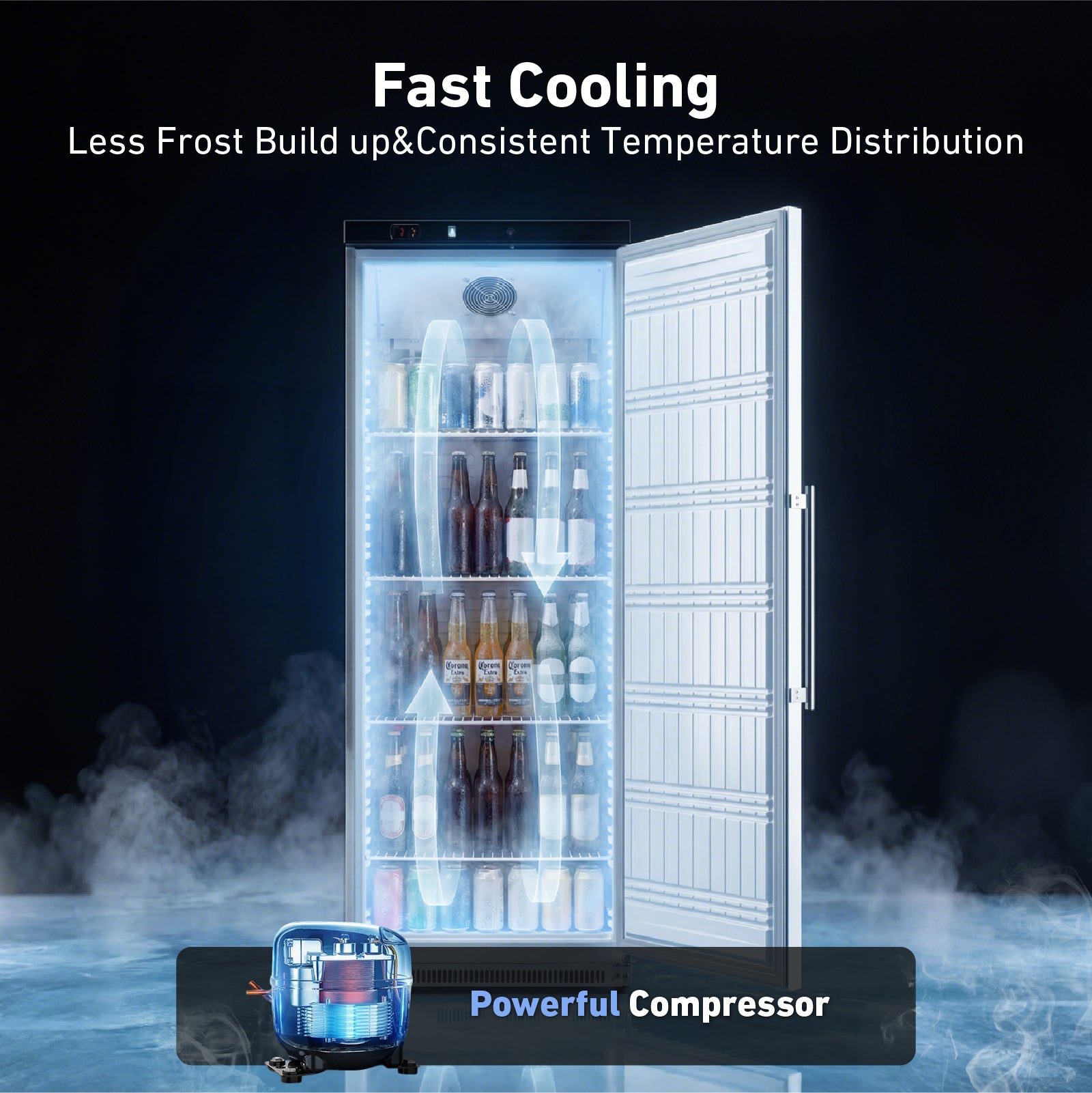 KR600 fast cooling and quiet operation