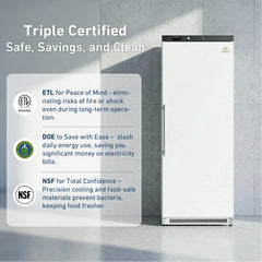 KR400 ETL, NSF and DOE certification