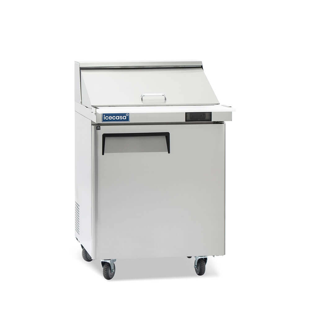 ICECASA 27 Inch Mega Top Sandwich Prep Table