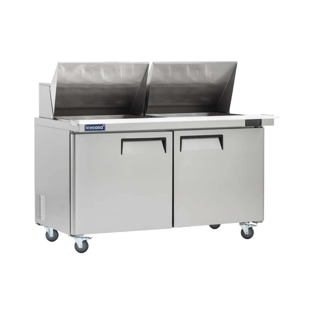 ICECASA 60 Inch Mega Top Sandwich Prep Table