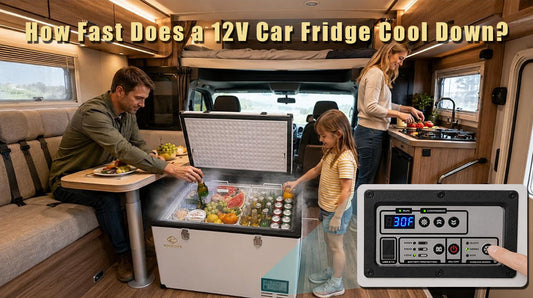 How Fast Does a 12V Car Fridge Cool Down? Our Real Sunlight Test