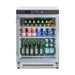 KOOLOTS Commercial 23" Glass Door Countertop Refrigerator 4.8 Cu.Ft Beverage Display | KR200G