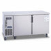 ICECASA Commercial 60" 2-Door Worktop Undercounter Freezer Stainless Steel 13 Cu.ft | ICE-150FT