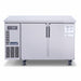 ICECASA Commercial 48" 2-Door Worktop Undercounter Refrigerator Stainless Steel 9.4 Cu.ft | ICE-120RT