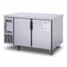 ICECASA Commercial 48" 2-Door Worktop Undercounter Freezer Stainless Steel 9.4 Cu.ft | ICE-120FT