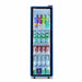 ICECASA Commercial 17" Single Glass Door Upright Beverage Refrigerator 10 Cu.Ft | ICE-310N