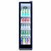 ICECASA Commercial 17" Single Glass Door Upright Beverage Refrigerator 11 Cu.Ft | ICE-380N