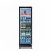 ICECASA Commercial 22.6" Single Glass Door Beverage Refrigerator Upright Display Cooler 12 Cu.ft | ICE-LSC350