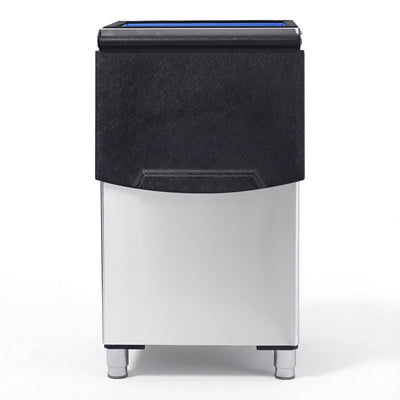 ICECASA Commercial 200 lbs Ice Storage Bin Soft-Close Door Stainless Steel | Restaurant | ICE-B200