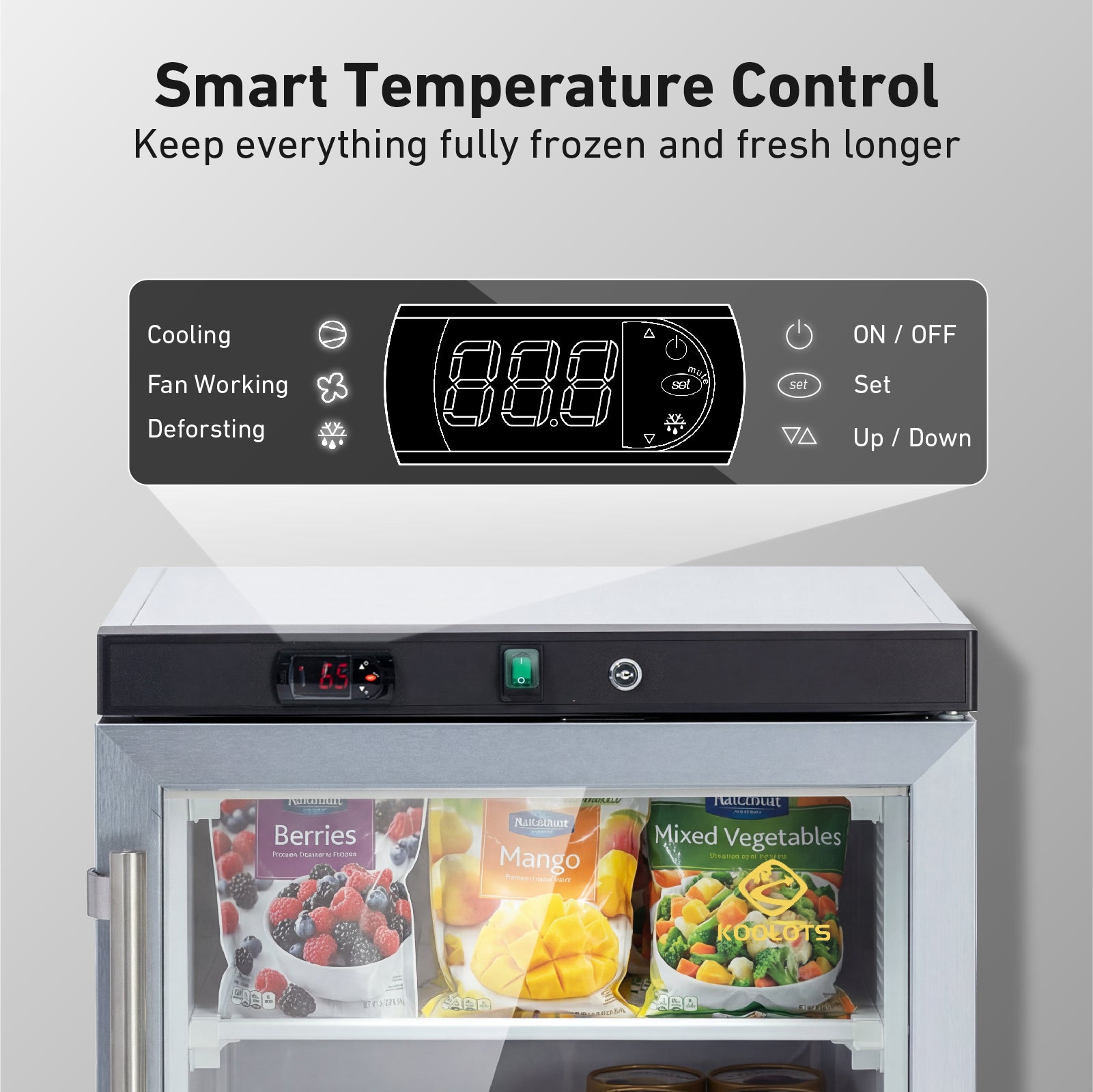KF200G smart temperature control panel