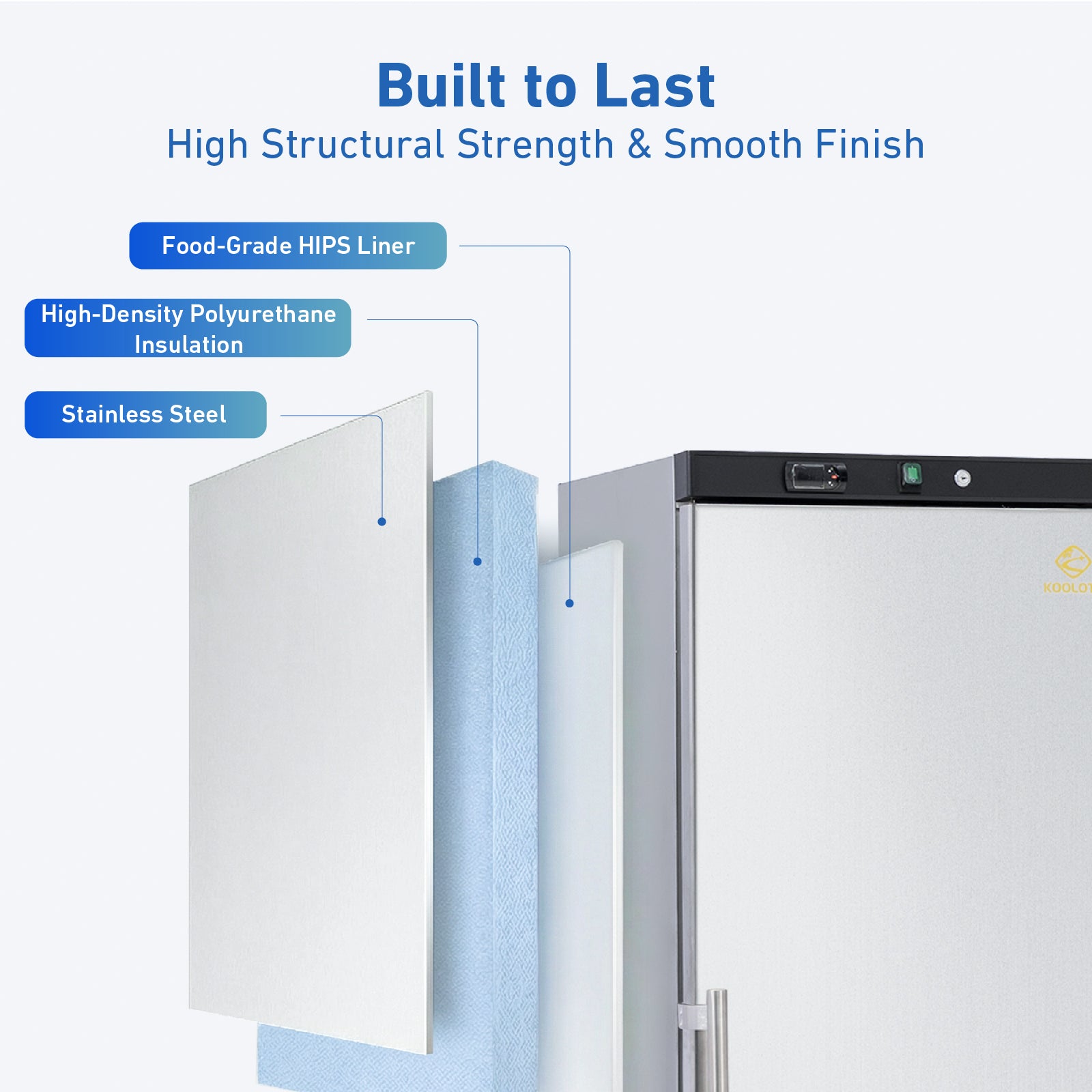 KF600-SS durable construction and insulation