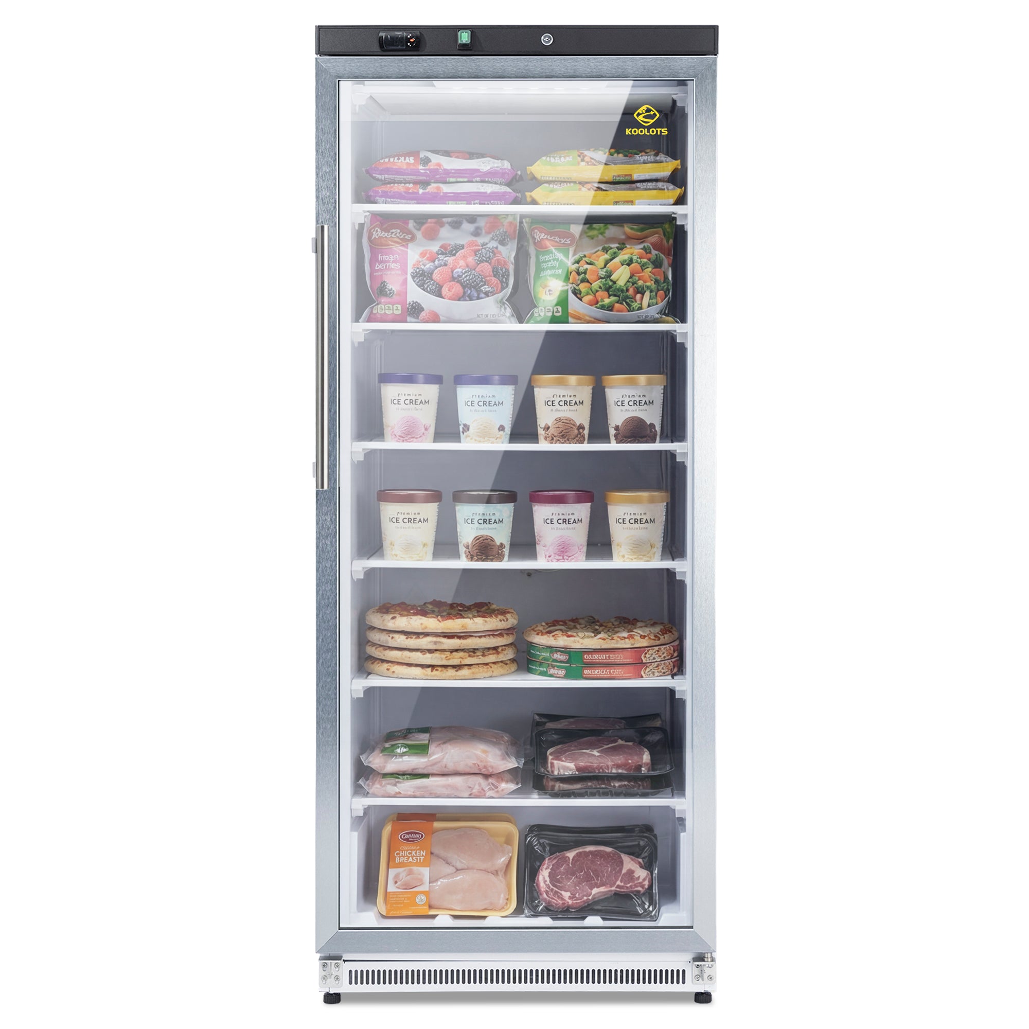 KOOLOTS KF600G Reach-In Freezer — alternate view