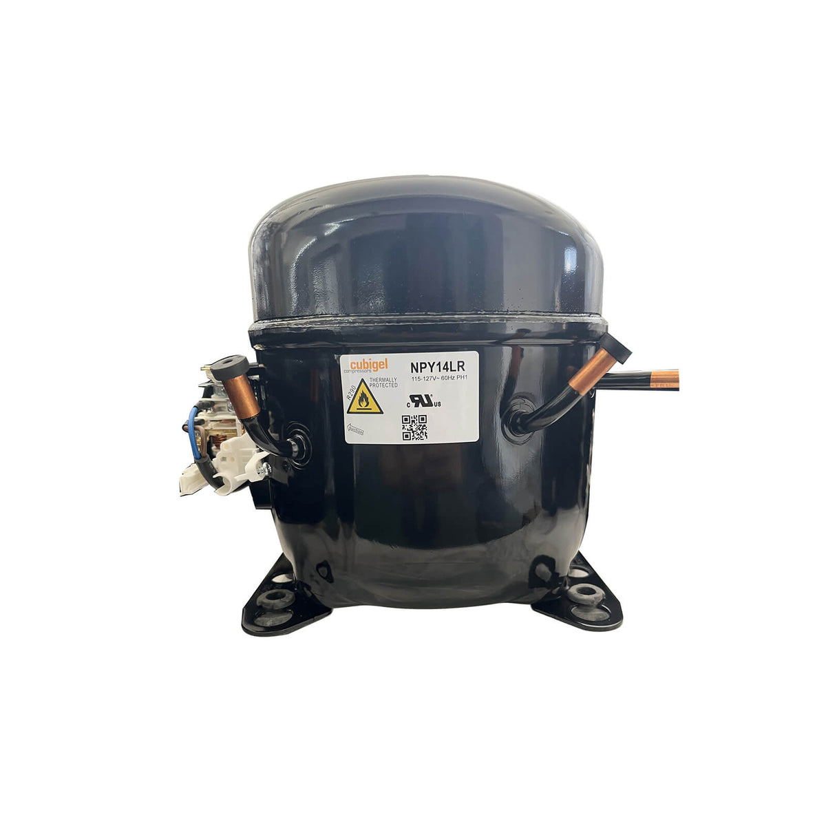 ICECASA Commercial Replacement Compressor for Double Door Freezer Refrigerator | NPY14LR