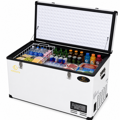 KOOLOTS 106Qt Portable Car Refrigerator Freezer | HMCZ100SS