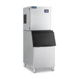 Commercial Ice Machine, ICECASA Commercial Ice Maker 350 lbs/24H Ice with 220 lbs Bin