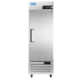 1 Door Commercial Refrigerator, ICECASA 27 Inch Restaurant Commercial Upright Fridge,  Reach-In Cooler