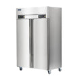 2 Door Commercial Refrigerator, ICECASA 48 Inch Restaurant Commercial Upright Fridge,  Reach-In Cooler