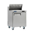 ICECASA 27 Inch Sandwich Prep Table Refrigerator